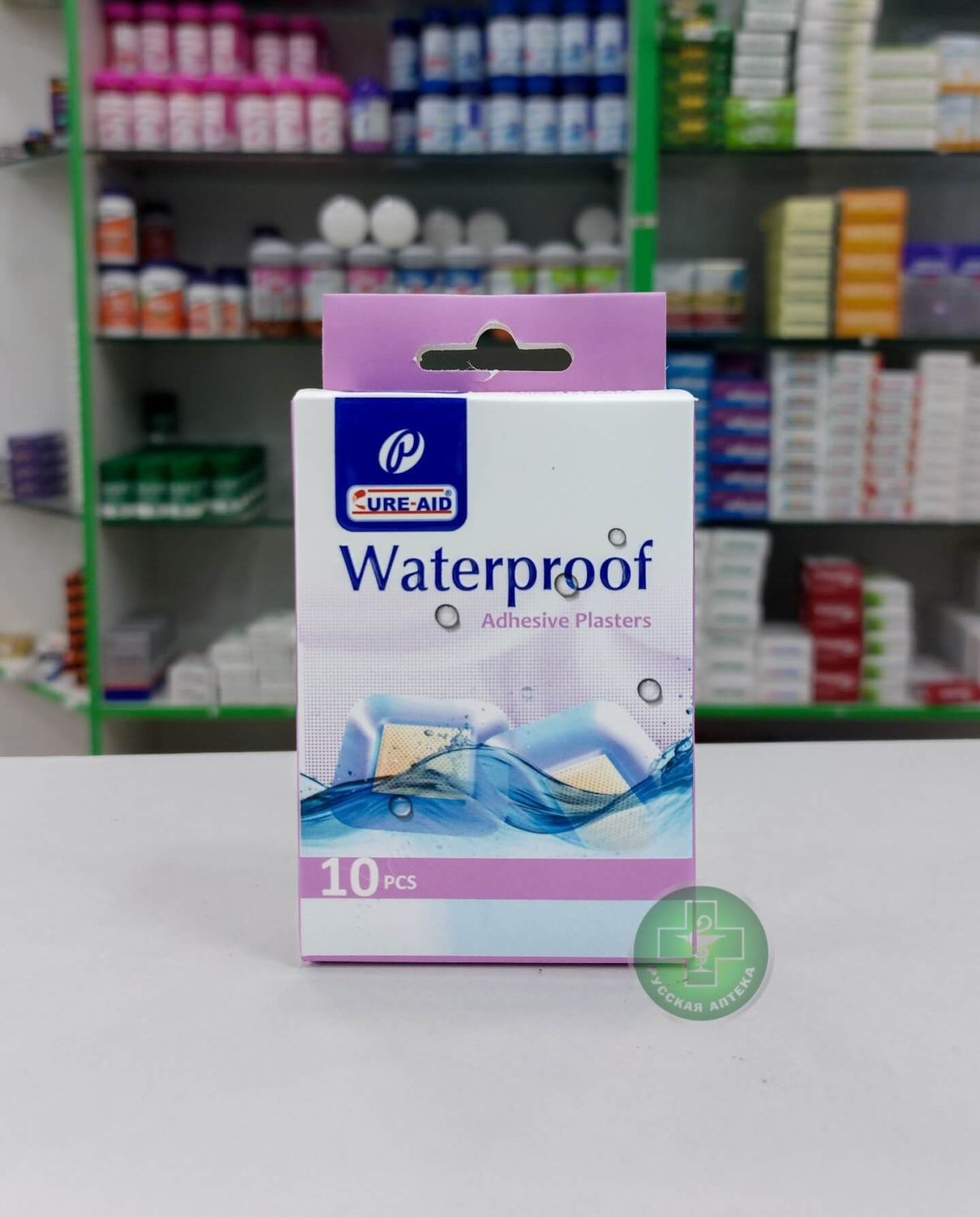 Кьюр-Эйд Водонепроницаемые пластыри 20 штук