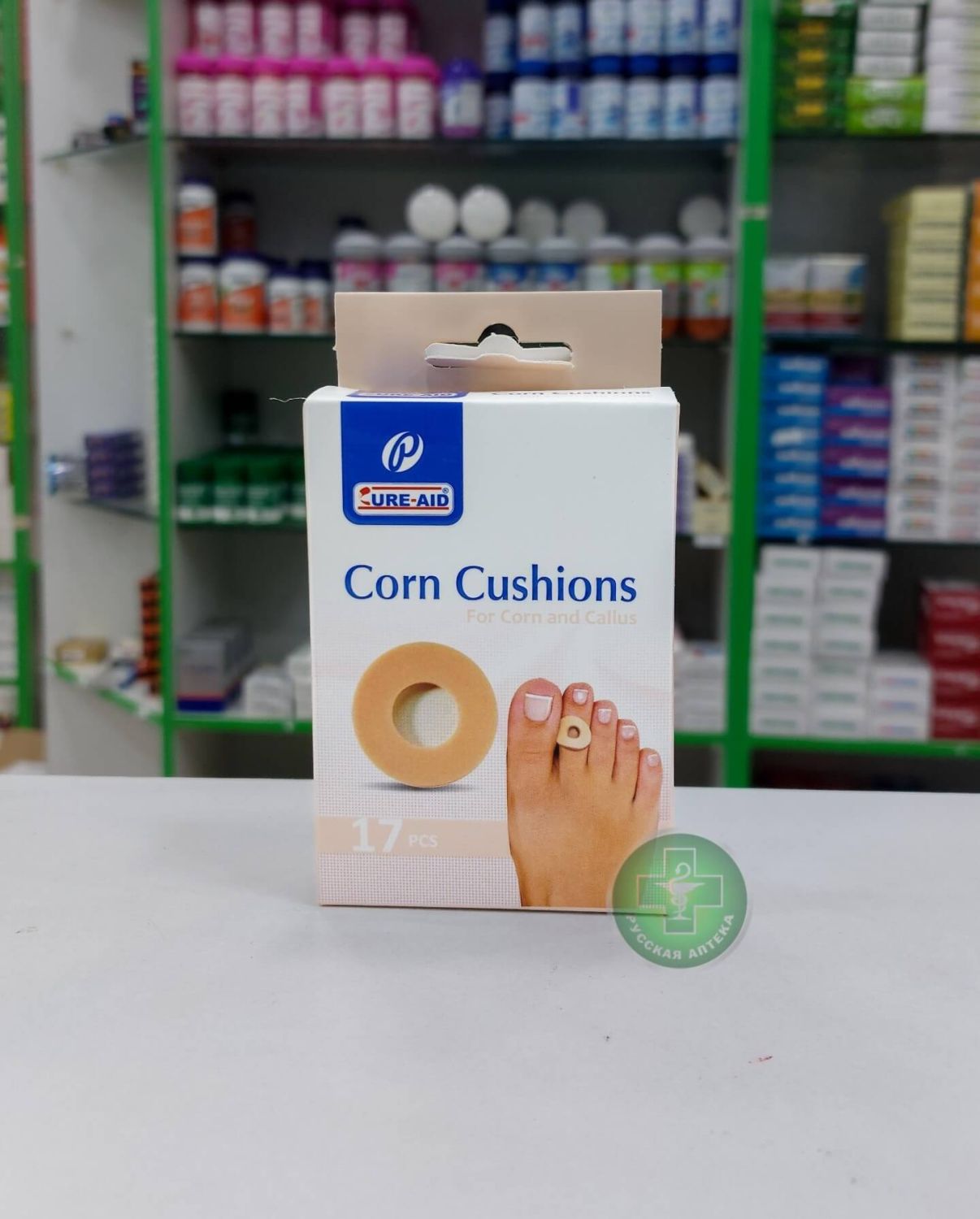 Cure-Aid Foam pads for corn and calluses 17 pcs