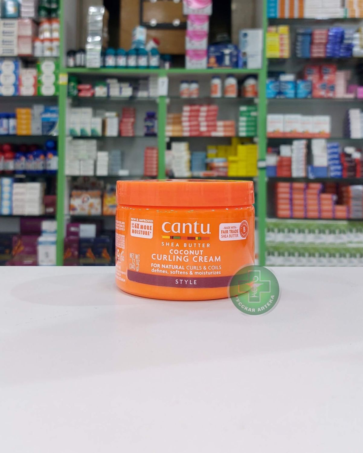 Cantu Curling cream for curly and wavy hair with Coconut oil 340 g