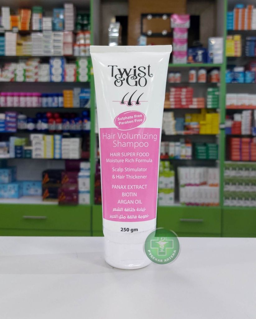 Twist & Go Hair Volumizing Shampoo 250 ml