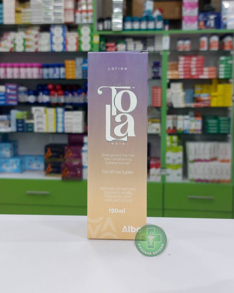 Tola Hair Strengthening scalp lotion with Natural oils & herbal extracts anti-hair loss 120 ml