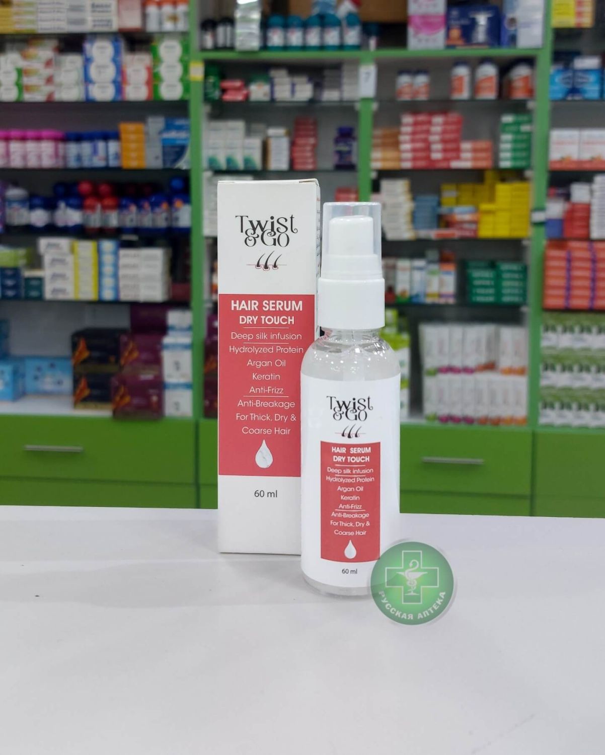Twist & Go Dry touch hair serum 60 ml