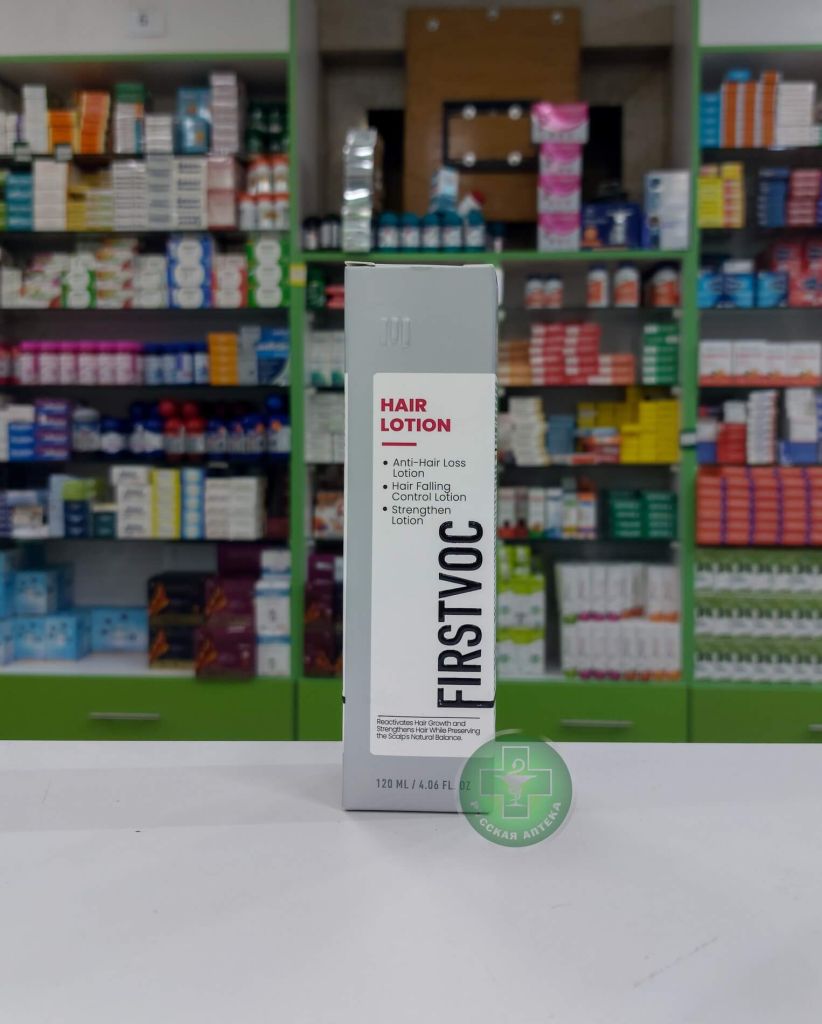 FirstVoc Anti-Hair loss lotion with vitamins and extracts for strengthening and growth 120 ml