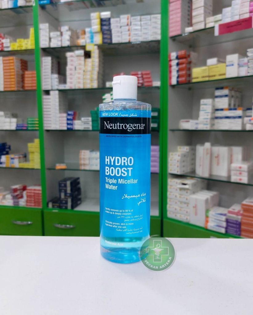 Neutrogena Triple-Action micellar water: cleansing, makeup removal and hydration 400 ml