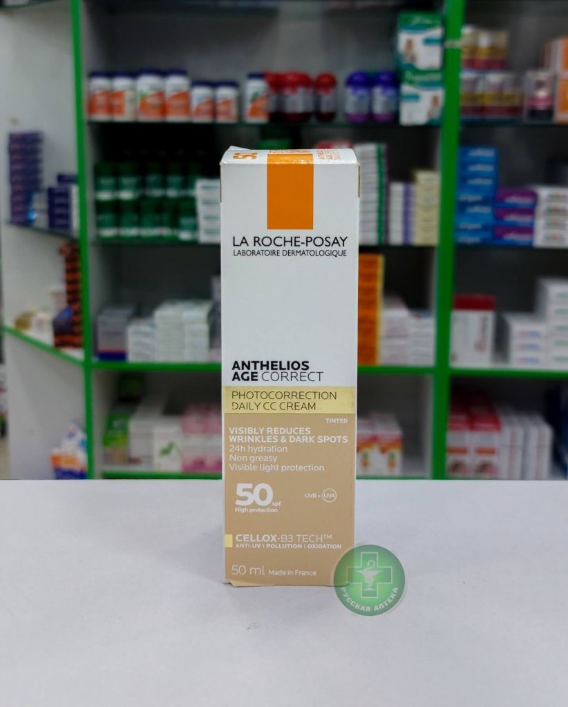 La Roche-Posay Anthelios Age Correct photo correction daily CC cream SPF50 50 ml