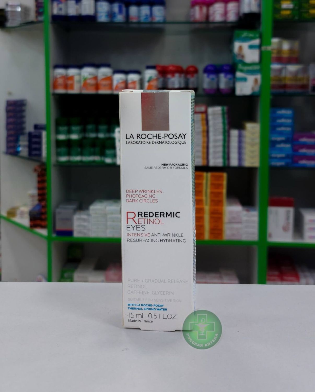 La Roche-Posay Redermic Retinol Eyes eye cream for sensitive skin to reduce wrinkles and dark circles 15 ml