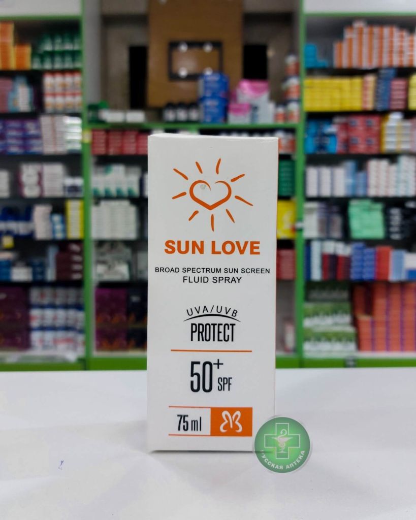 SUN LOVE Broad Spectrum Sunscreen Fluid Spray SPF50+ 75 ml