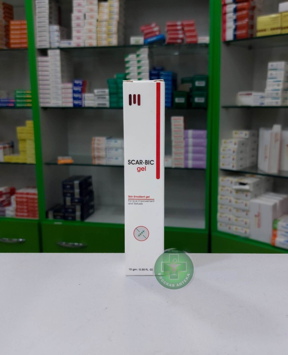 SCAR-BIC Emollient gel for scar tissue restoration and smoothing 15 g