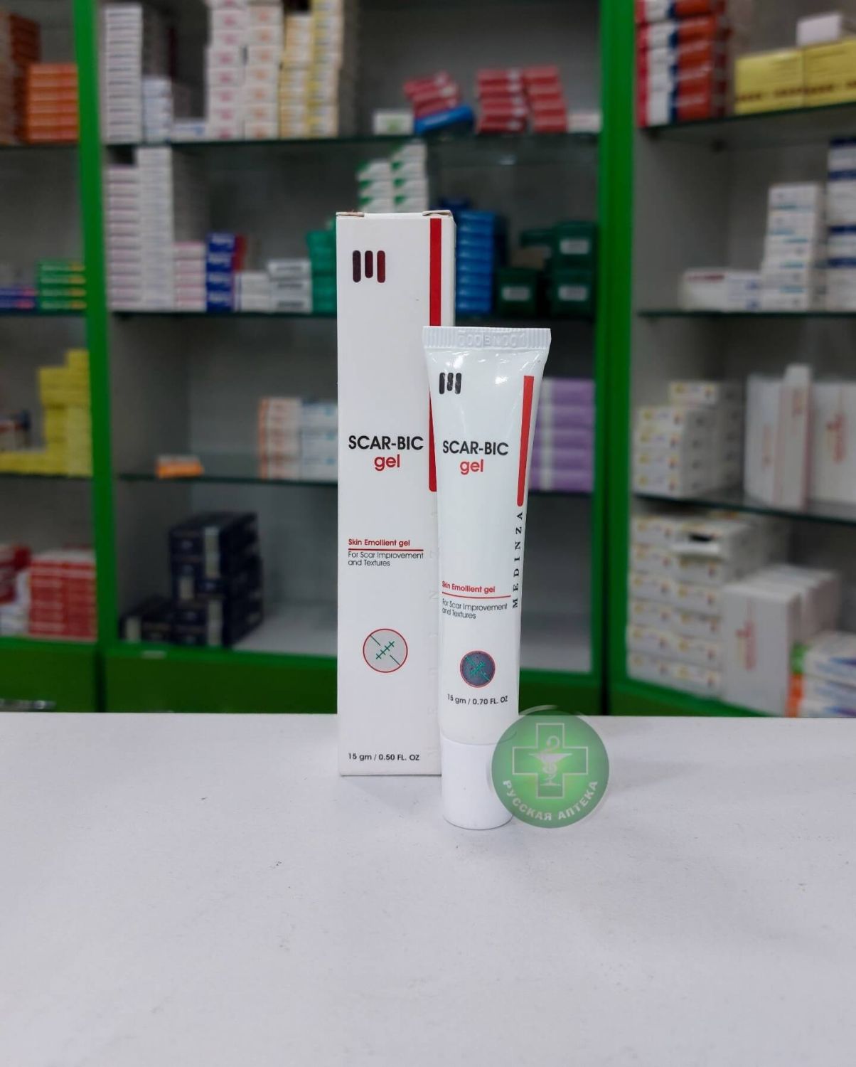 SCAR-BIC Emollient gel for scar tissue restoration and smoothing 15 g