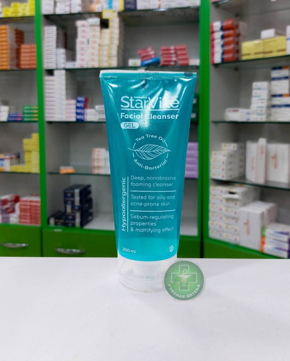 StarVille Antibacterial Facial Cleanser Gel with Tea Tree Oil 200 ml
