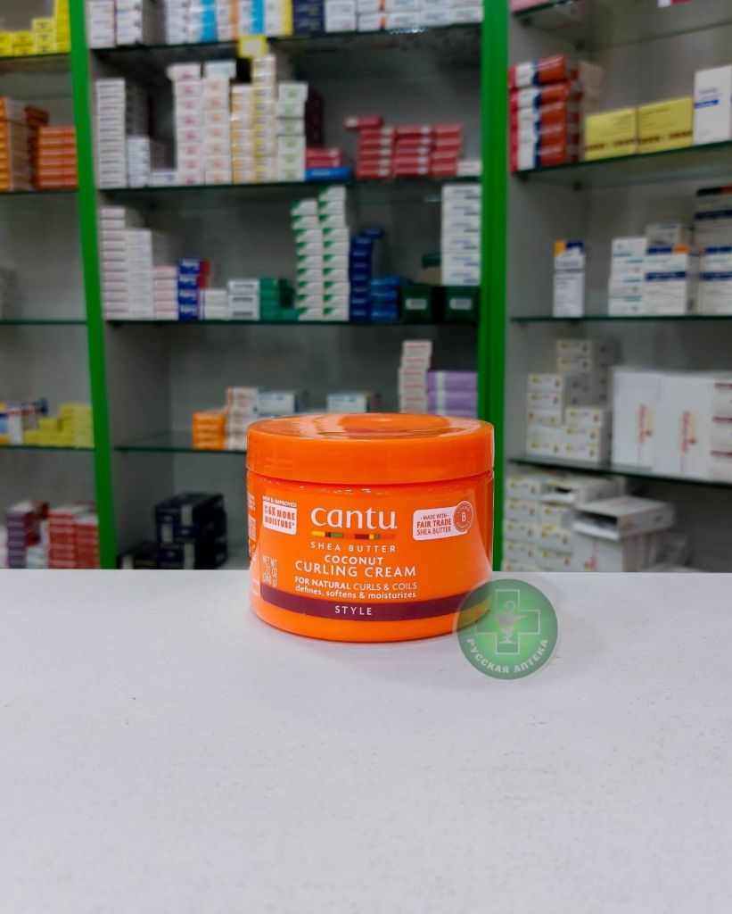 Cantu Curling cream for curly and wavy hair with Coconut oil 340 g