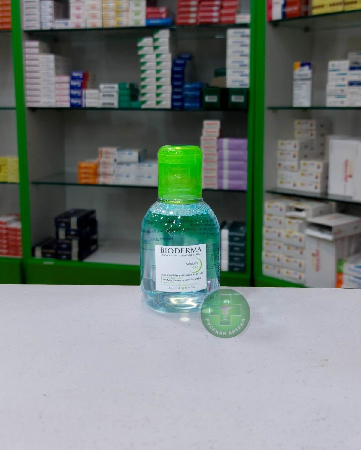Bioderma Sebium H2O Purifying micellar cleansing water for combination to oily skin 100 ml
