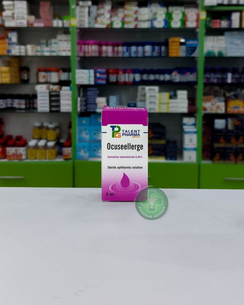 Ocuseellerge Anti-allergic eye drops 0.05% 5 ml