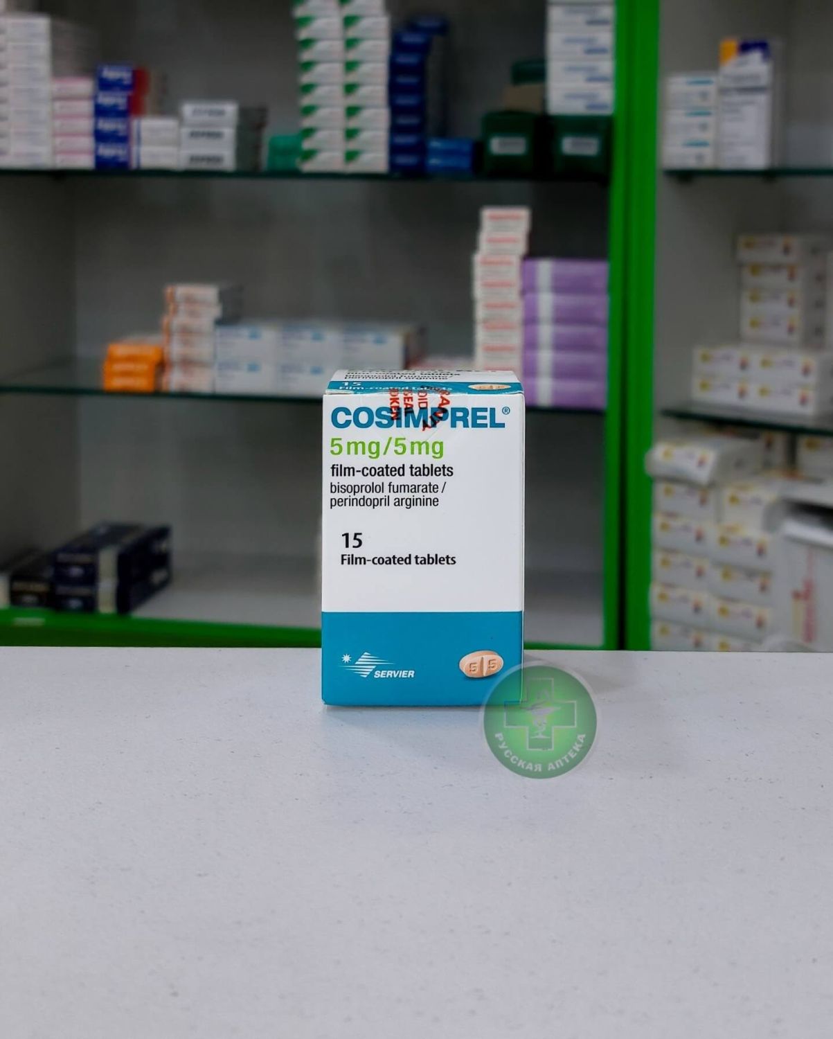 Cosimprel 5 mg/5 mg 15 tablets