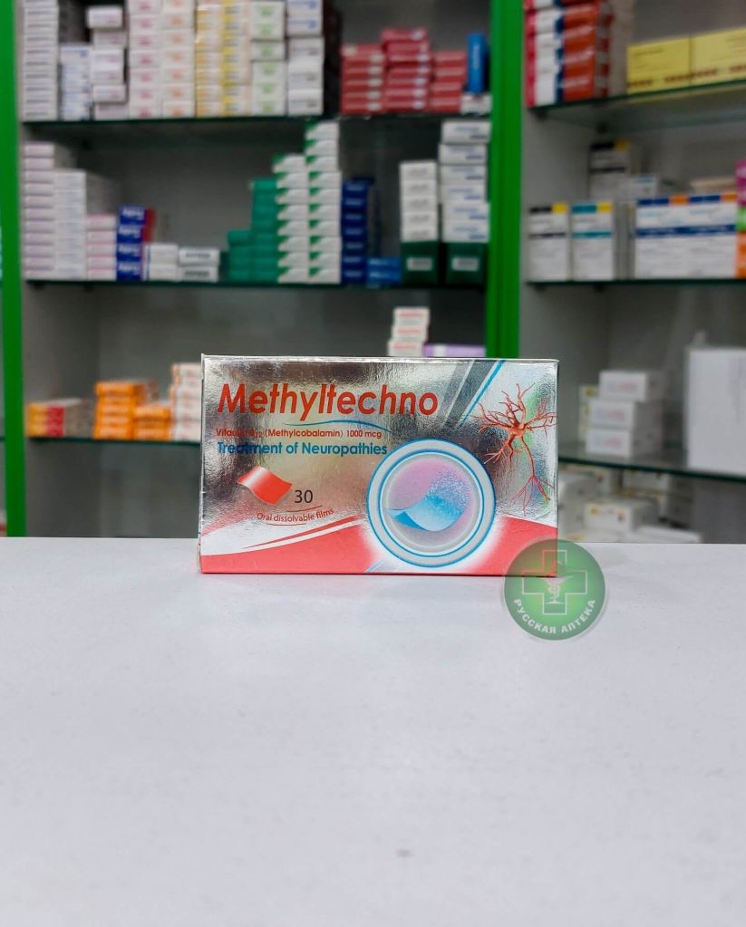 Methyltechno 1000 mcg 30 sublingual plates