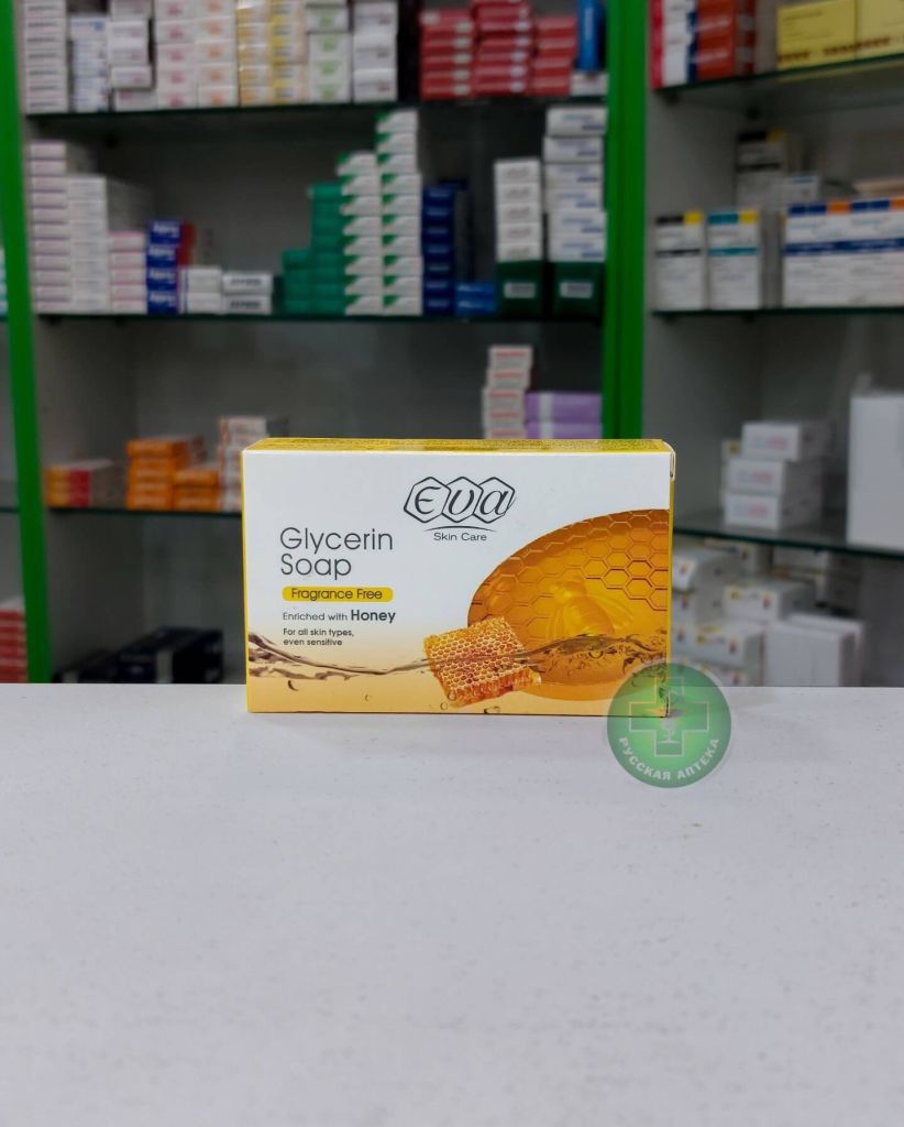 Eva Glycerin soap with honey and natural oils 120 g