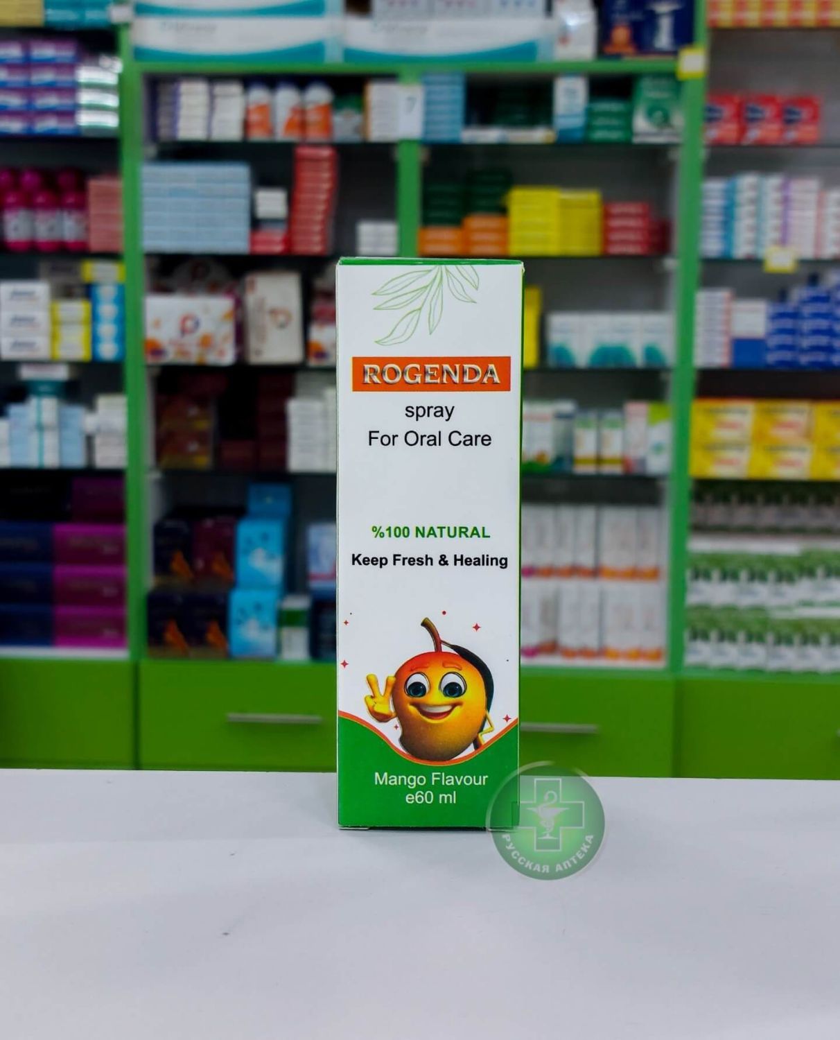 Rogenda Spray for Oral Care Mango Flavour 60 ml