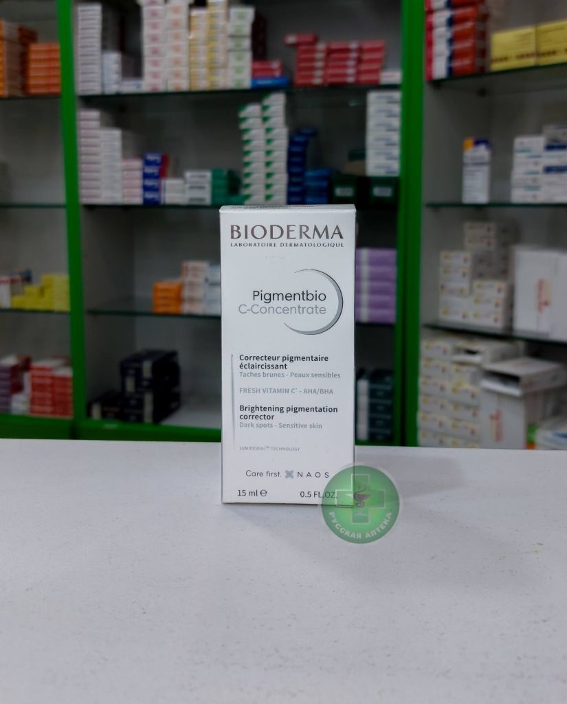 Bioderma Pigmentbio Brightening concentrate for pigmentation correction with vitamin C 15 ml