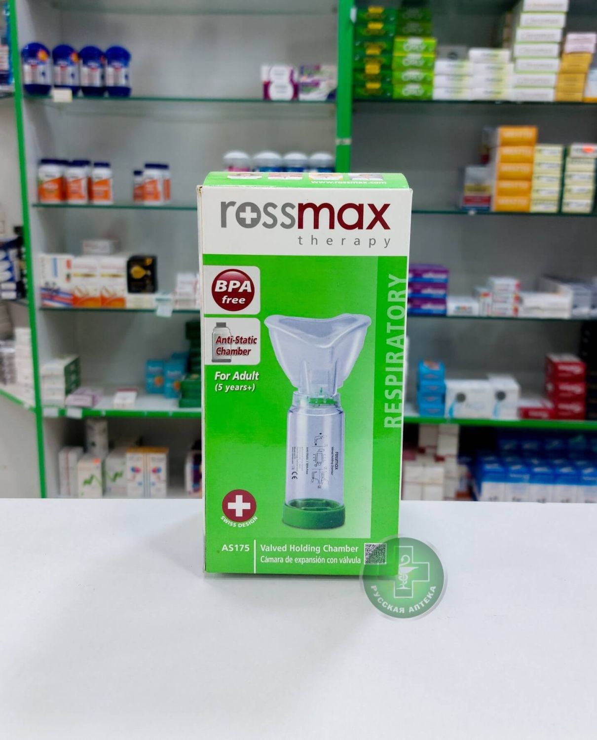 Rossmax Спейсер с клапанной камерой AS175 размер L 1 штука