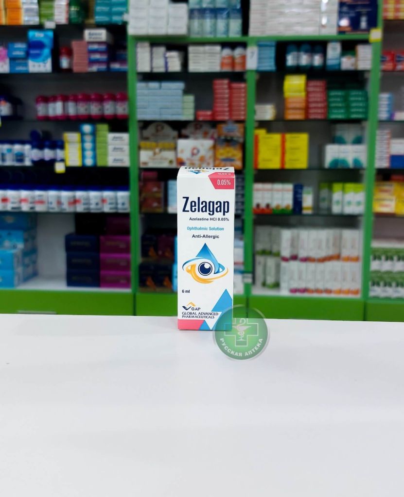 Zelagap Eye drops 0,05% 6 ml