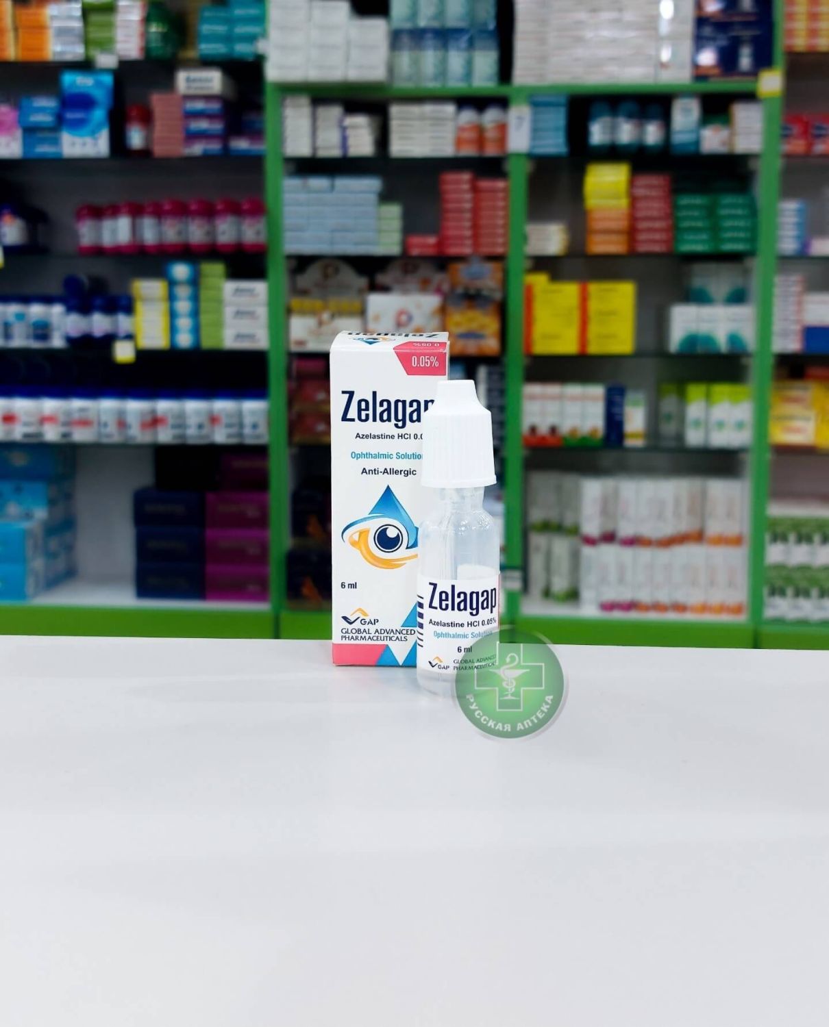 Zelagap Eye drops 0,05% 6 ml