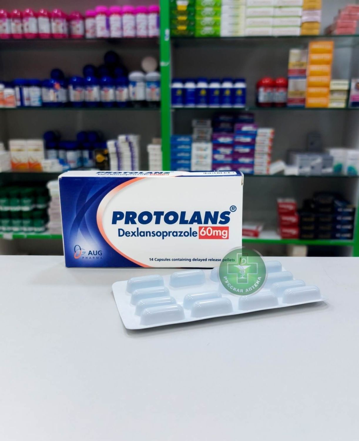 Protolans 60 mg 14 capsules