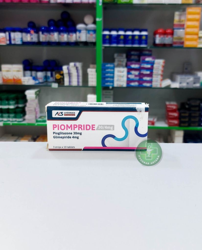 Piompride 30 mg/4 mg 30 tablets