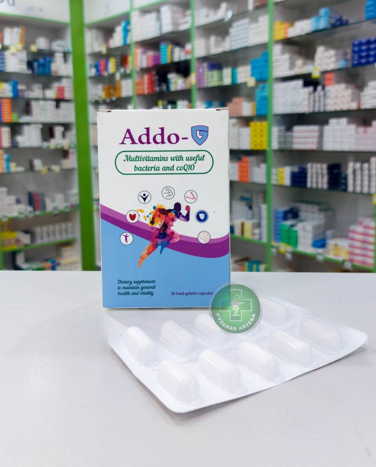 Addo-G General strengthening vitamin and mineral complex 30 capsules