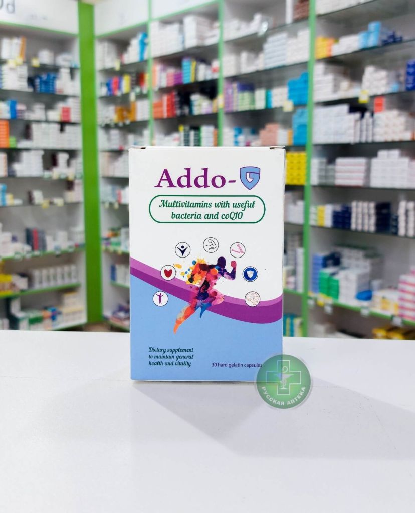 Addo G General strengthening vitamin and mineral complex 30 capsules