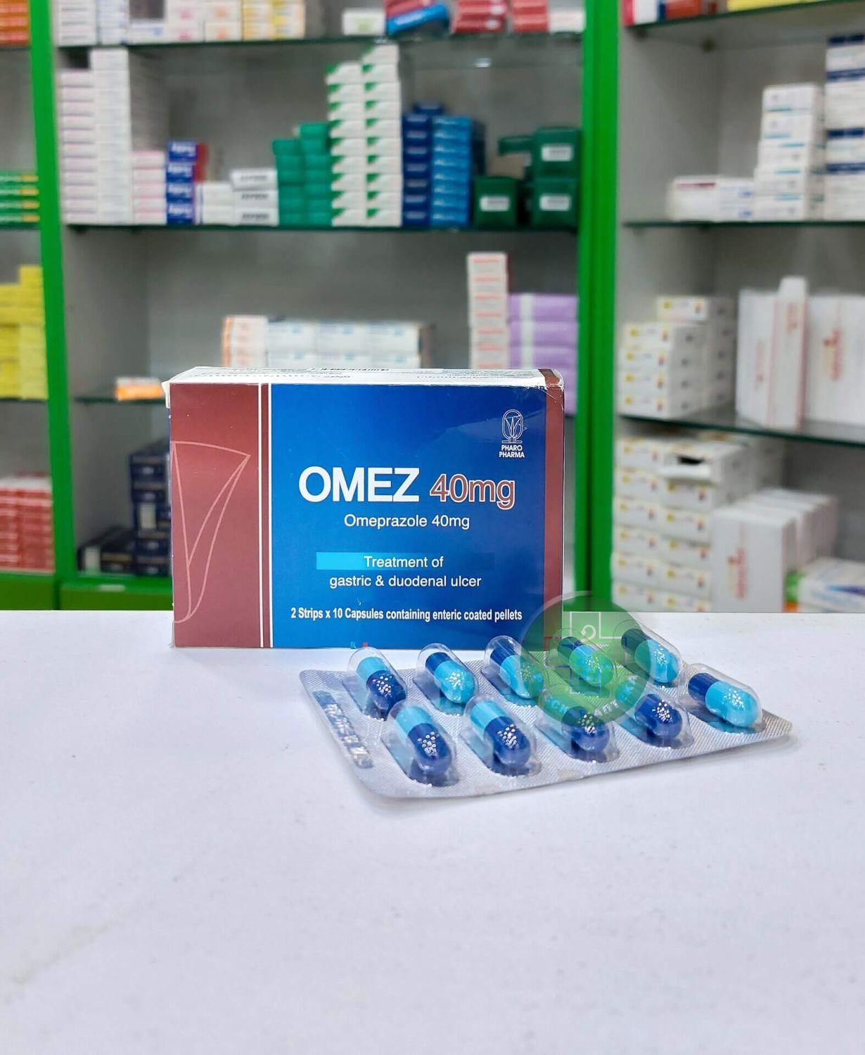 Omez 40 mg 20 capsules