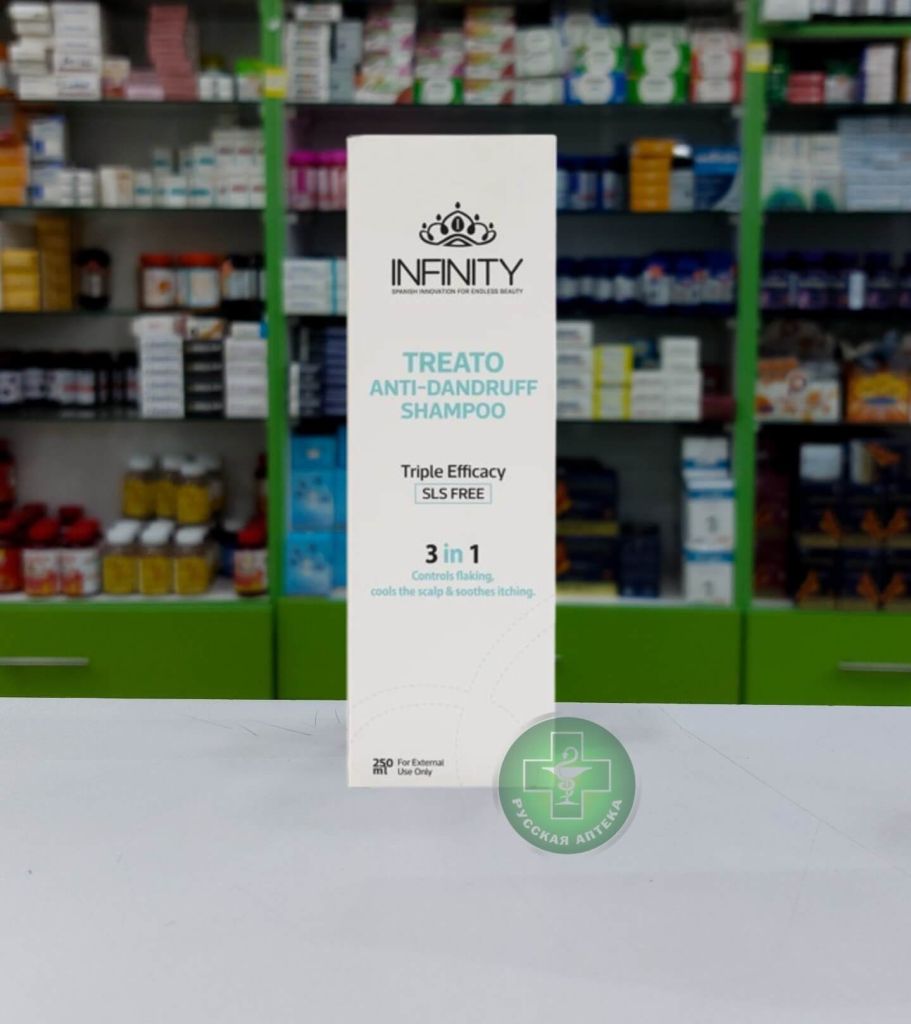 Infinity Treato Anti-dandruff shampoo for dandruff and scalp irritation 250 ml