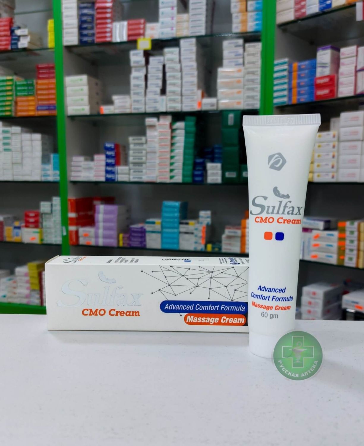 Сульфакс CMO Массажный крем с формулой повышенного комфорта 60 г