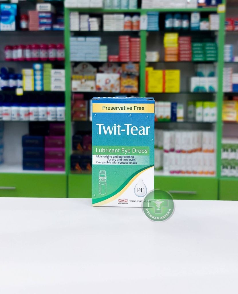 Twit-Tear Moisturizing eye drops for dryness and fatigue 10 ml