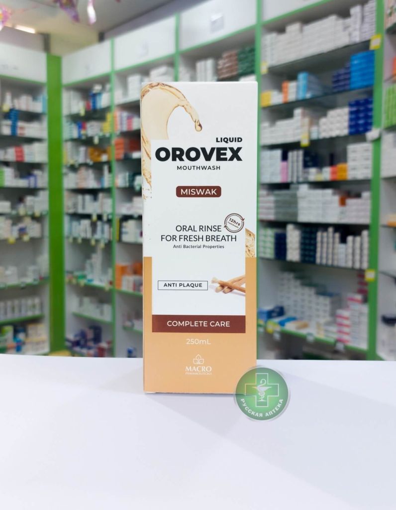 Orovex Ополаскиватель для полости рта с мисваком 250 мл