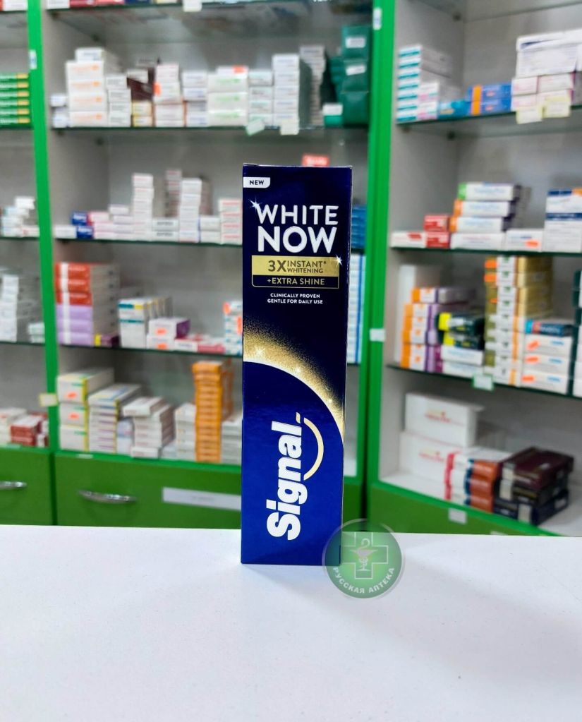Signal White Now 3X Instant whitening and shine toothpaste 75 ml