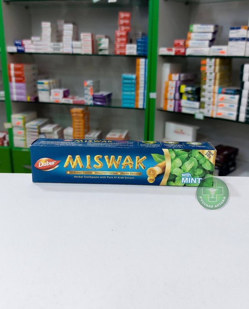 Miswak Herbal Зубная паста с мятой 60 г