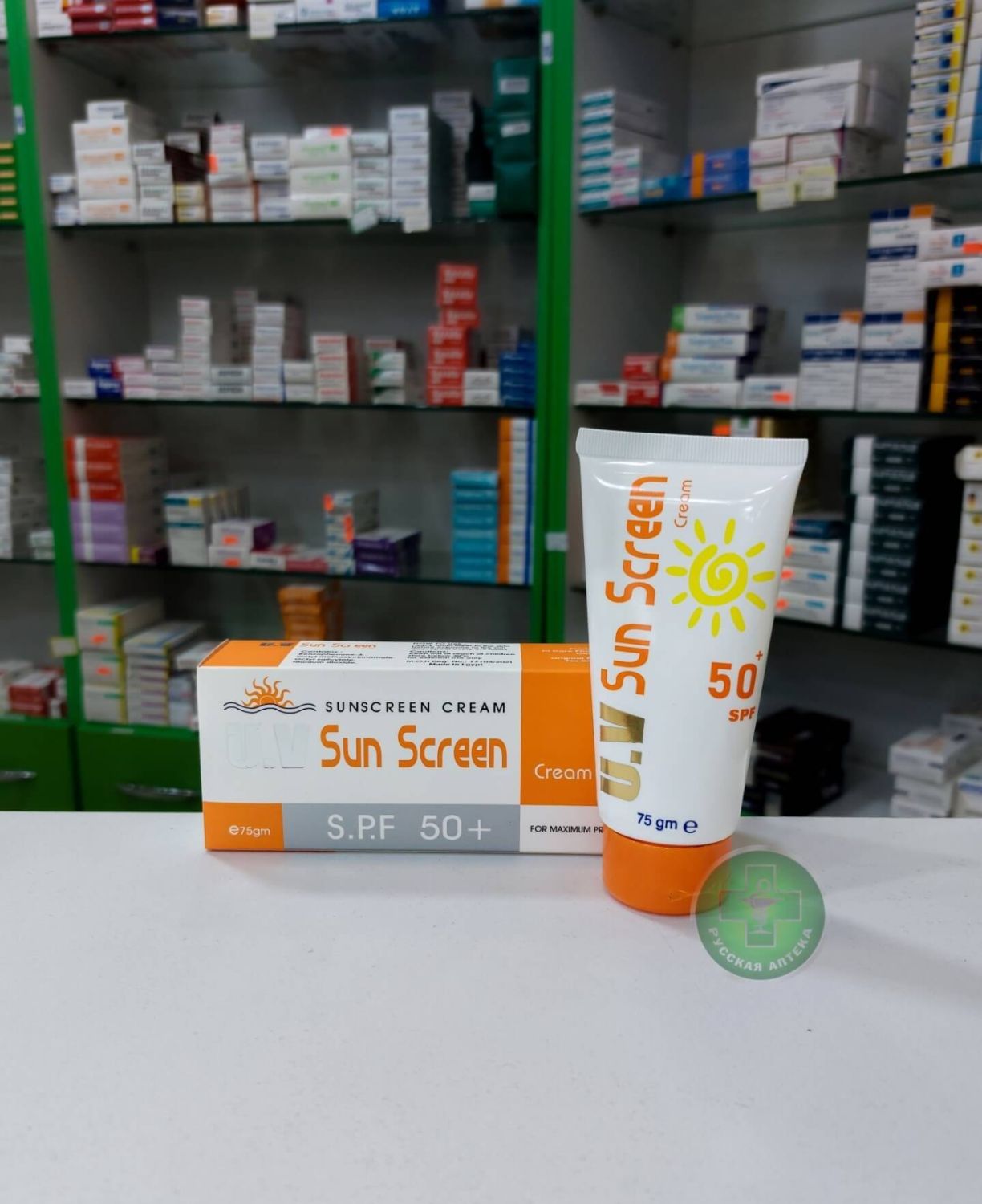 U.V Sunscreen Cream SPF 50+ 75 g
