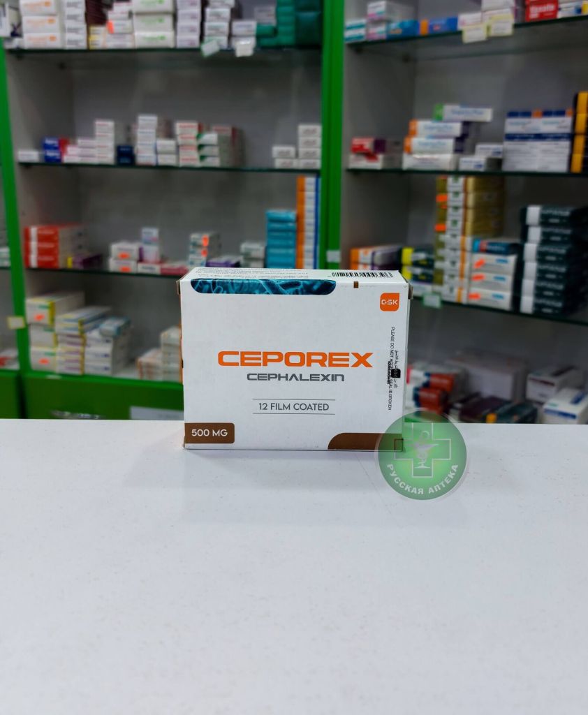 Ceporex 500 mg 12 tablets