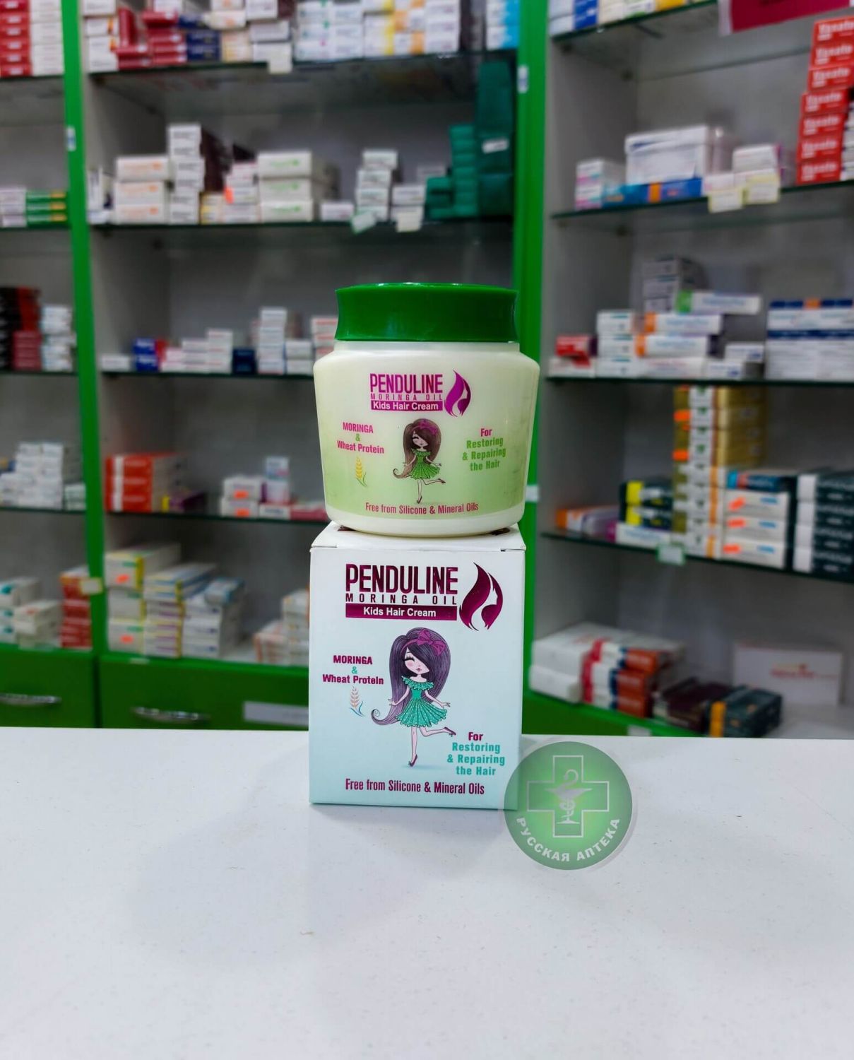 Penduline Moringa Oil Детский крем для волос с маслом моринги и натуральными маслами 150 мл