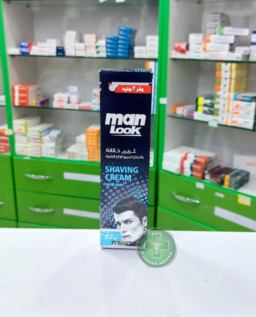Eva Man Look Shaving Cream with Mint for all skin type 40 gm