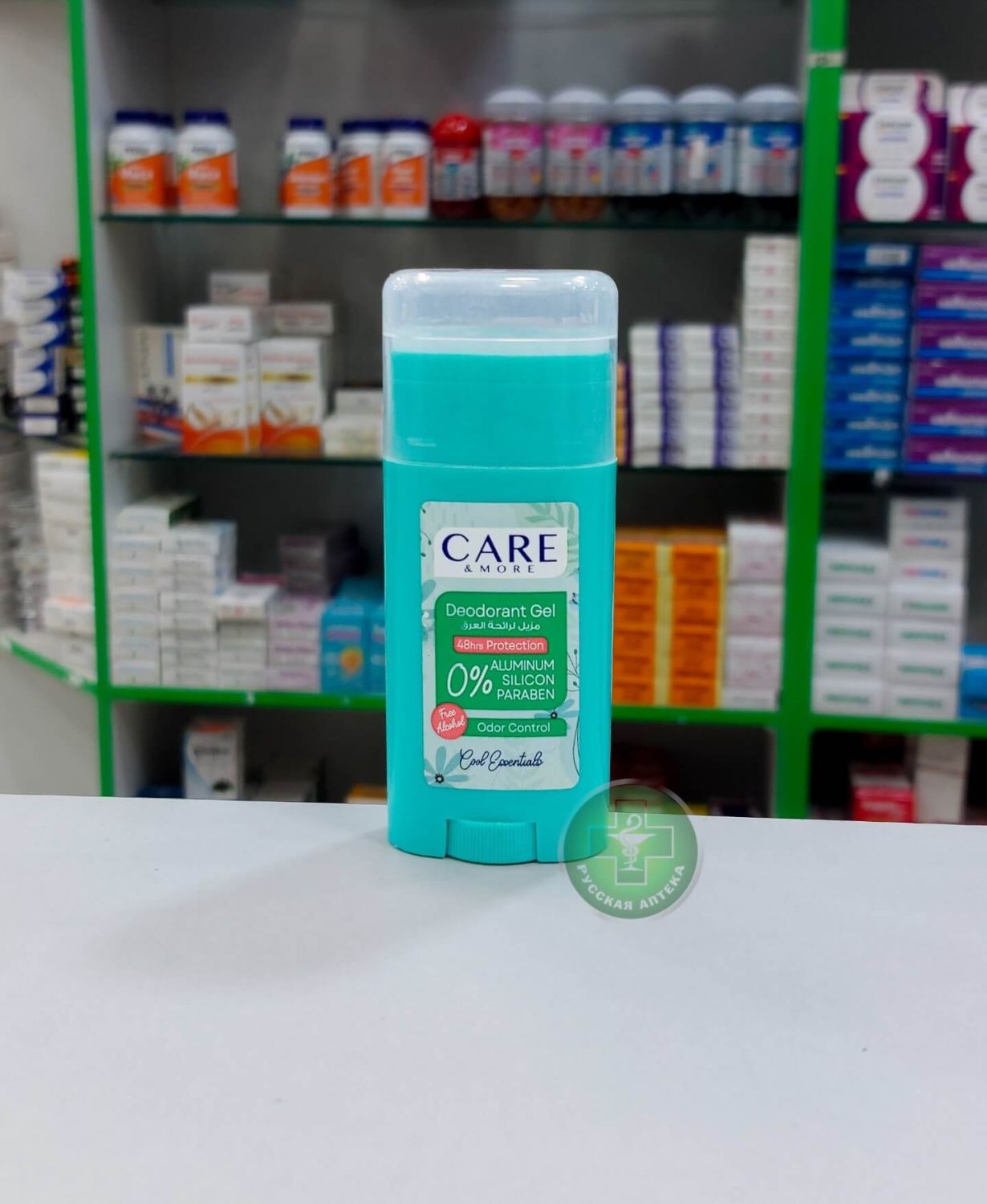 Care & More Дезодорант-гель Cool essentials, защита до 48 часов 50 мл