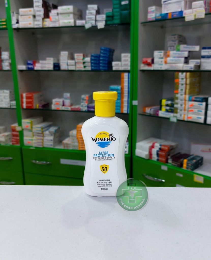 Cristal Momento Ultra protection sunscreen lotion SPF 50 100 ml