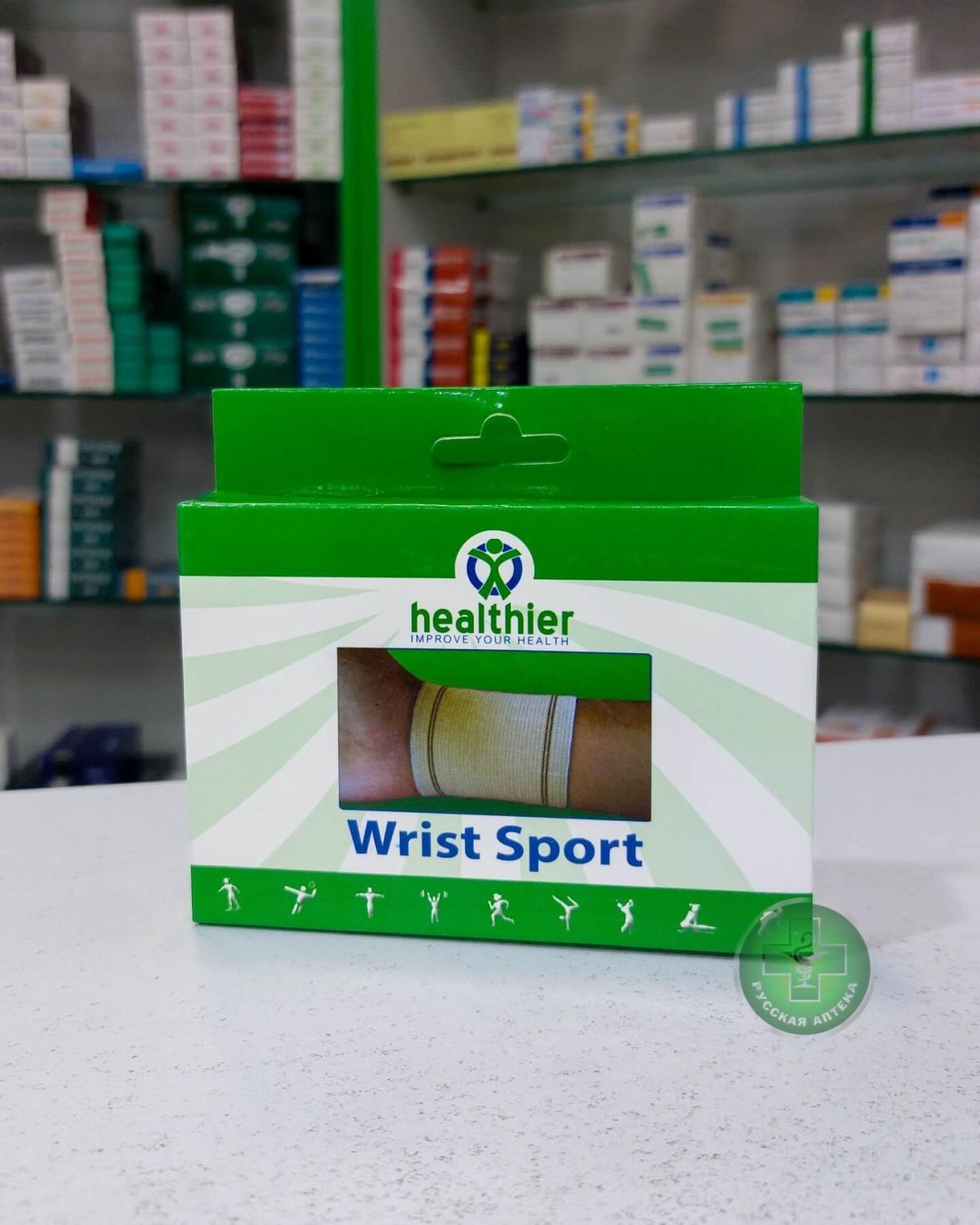 Healthier Wrist sport support, size L 1 piece