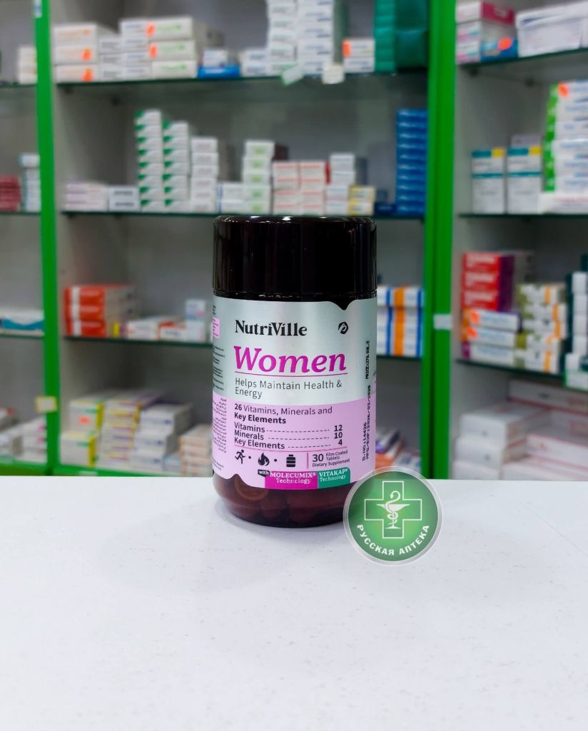 Nutriville Women 26 vitamins, minerals and bioactive components 30 tablets