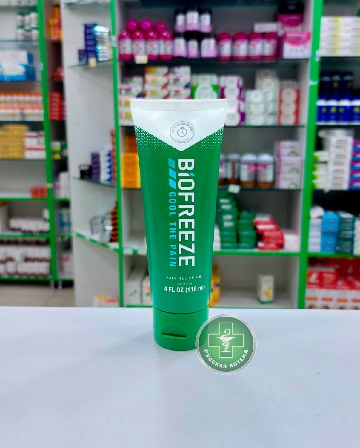 Biofreeze Cooling gel for relief of muscle and joint pain 118 ml