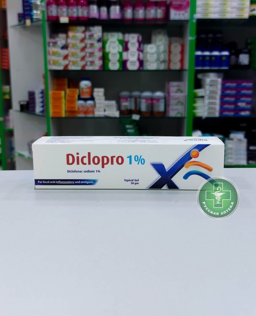 Diclopro 1% Gel 50 g