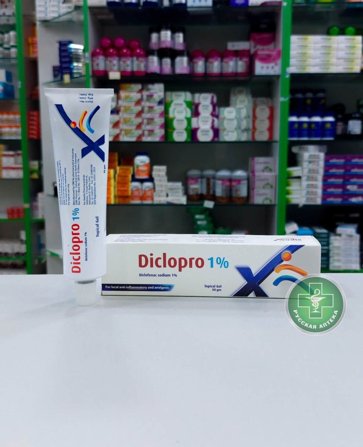 Diclopro 1% Gel 50 g