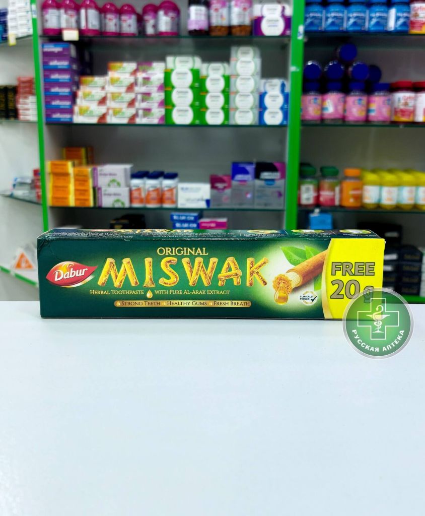 Miswak Травяная зубная паста 140 г