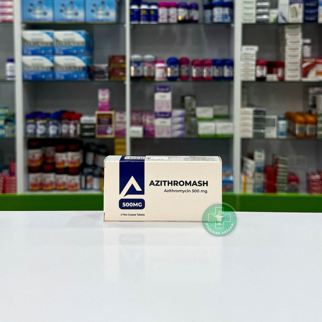 Azithromash 500 mg 3 tablets