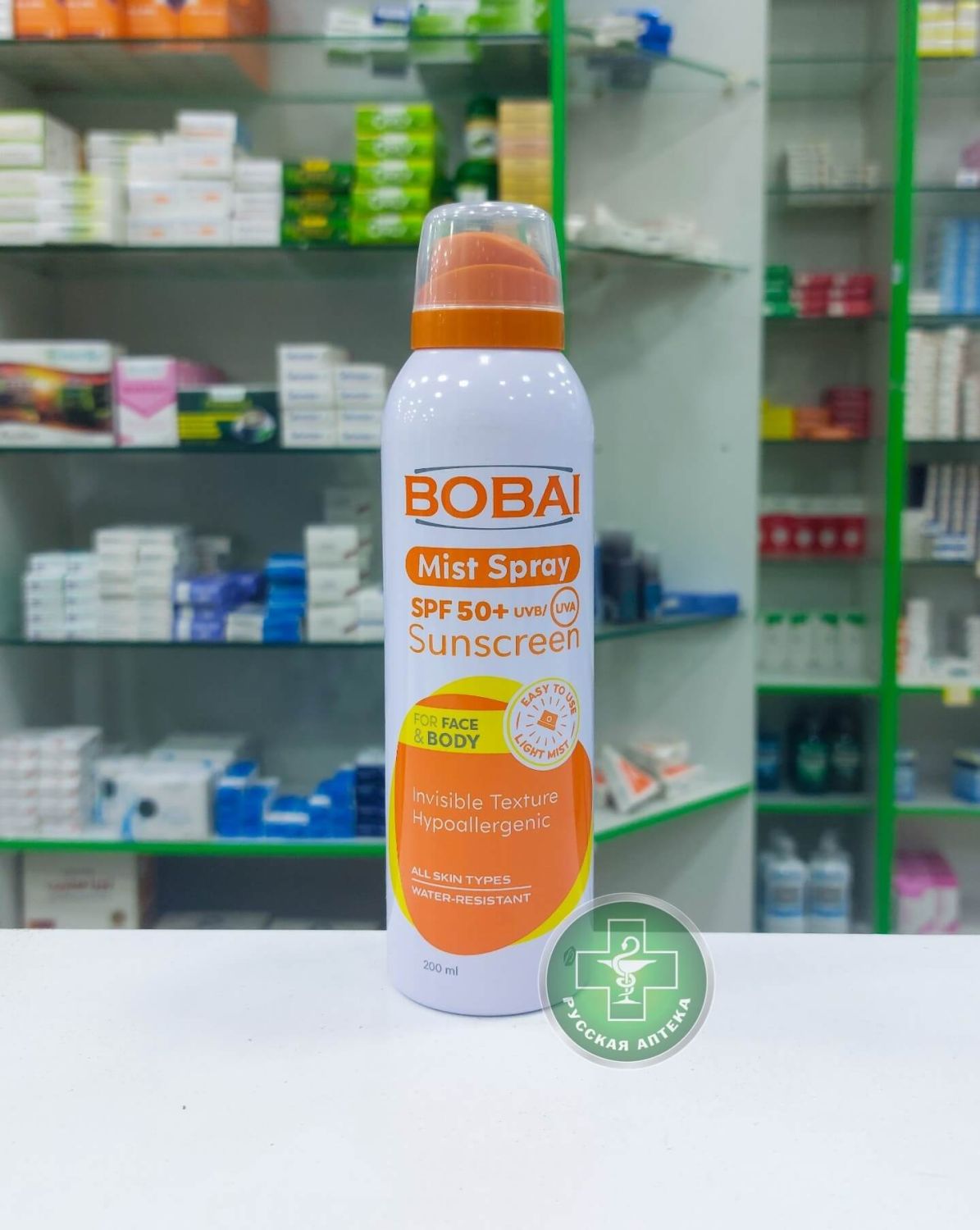 Bobai Солнцезащитный спрей мист SPF 50+ 200 мл